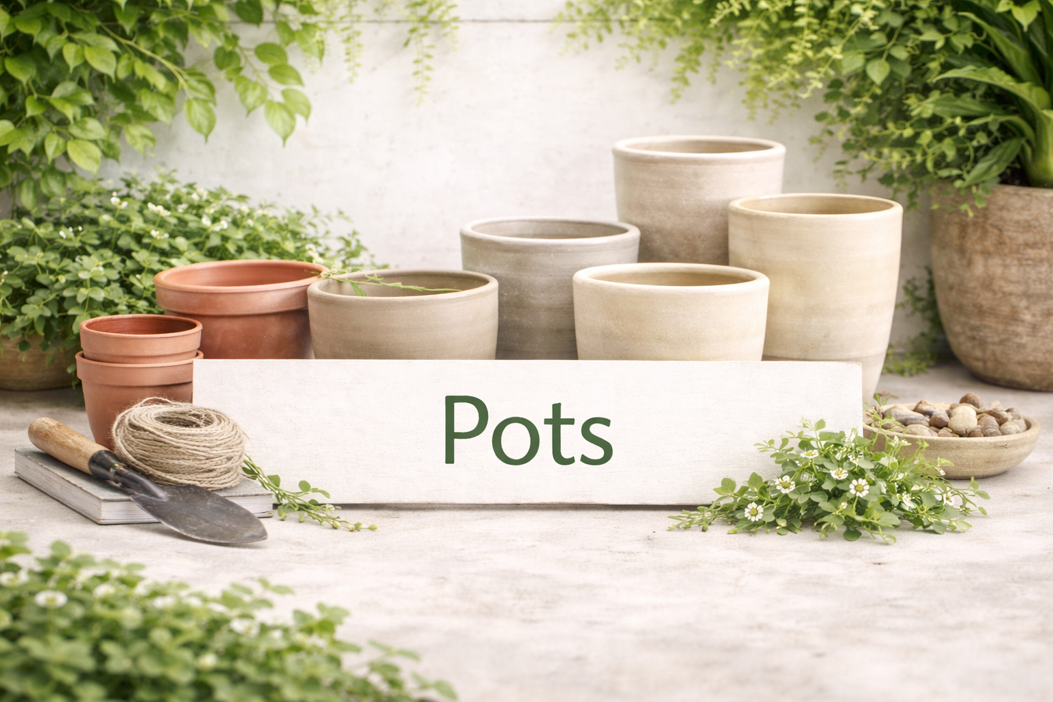 Pots Coming soon!